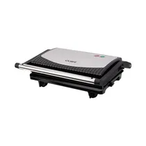 Sandwichera Grill Coby CY-5300-PAN1 700W 110V Negro - Plata