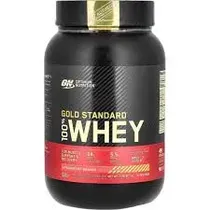 Optimum Nutrition Whey Protein Strawberry Plastico 907 G s/C