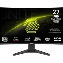 Monitor Gamer Curvo MSI Mag 276CF E20 27" Full HD 200 HZ / 0.5 MS - Preto