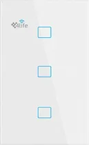 Interruptor Smart 4LIFE FLT3SWW Branco