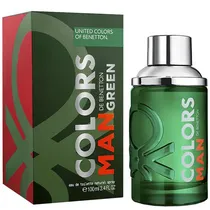 Perfume Masculino Benetton Colors Man Green Edt 100 ML + Brinde