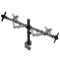 Suporte de Monitor Kolke KVS-520 13" A 32" / Duplo / 10K / Articulado - Preto