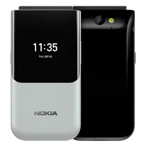 Celular Nokia Flip 2720 2G TA-1170 Dual Sim Tela 2.8" - Prata