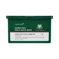 Mascarilla Facial Medicube Deep Super Cica Daily Quick 30 Unidades