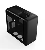 Gabinete Hyte X50 Pitch Black, CS-HYTE-X50G-BB , Mid Tower, ATX, Sem Fans, Preto