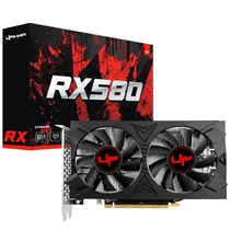 Placa de Vídeo Up Gamer, AMD Radeon RX580 Gaming 8GB GDDR5, Dual Fan, Directx 12, Vulkan, UPRX5808GBK