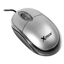 Mouse X-Tech XT-MC760 c/Fio - Silver