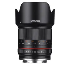 Lente Samyang Fuji MF CSC 21MM F/1.4 X-Mount Aps-C