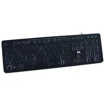 Teclado Mtek KB-7269L RGB Português - Black