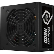 Fonte de Alimentação Cooler Master Elite Nex N600 80 Plus 600 W - Preto
