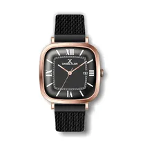 Relógio Analógico Masculino Daniel Klein Premium DK.1.12336-4 - Preto e Rosa Ouro