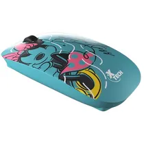 Mouse Xtech Disney Minnie Mouse XTM-D340MM Wireless 1600 Dpi com 4 Botões - Azul Claro