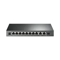 TP-Link Switch TL-SG1210MP Metal 9 Puertos RJ45 de 10/100/1000 MBPS Negro