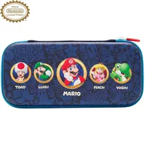 Estojo Protetor Slim Powera para Nintendo Switch - Mushroom Kingdom Heroes (PWA-A-13061)