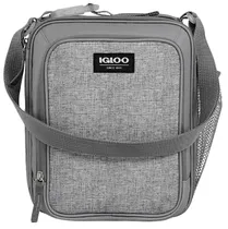 Bolsa Térmica Igloo Vertical Lunch 63133 5 Latas - Cinza