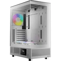 Gabinete Gamdias Atlas E1 Mid-T White 3FAN Argb