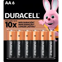 Pilha Duracell AA X6 Chico