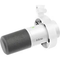 Fifine Micrófono K688W Amplitank MV7-SM7B USB/ XLR White