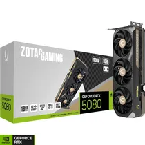 Placa de Vídeo Zotac Gaming Geforce RTX 5080 Solid Core Oc 16 GB GDDR7 (ZT-B50800J2-10P)