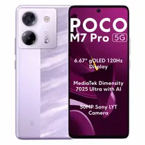Smartphone Xiaomi Poco M7 Pro 5G Global 256GB 8GB Ram Dual Sim Tela 6.67" - Roxo