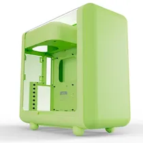 Gabinete Hyte X50 Matcha Milk, CS-HYTE-X50G-MM, Mid Tower, ATX, Sem Fans, Verde