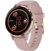 Relógio Garmin Venu 3S 010-02785-03 com GPS/Wi-Fi - Rosa/Dourado