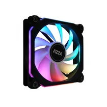 Cooler Fan de Gabinete Azza Prisma Digital RGB FFAZ-12DRGB-011, RGB 3-Pinos/PWM 4-Pinos/Molex 4-Pinos, 120MM, Preto