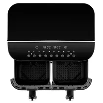 Fritadeira Elet. Air Fryer Multilaser GO219USA 110 Black 110V 8L 1800W|