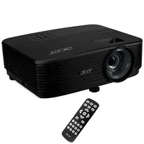 Projetor Acer X1229HP de 4.800 Lúmens com HDMI e VGA In/Out Bivolt - Preto