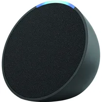 Speaker Amazon Echo Pop 1ª Geração 2023 com Wi-Fi/Bluetooth/Alexa - Charcoal