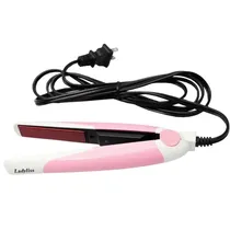Mini Chapinha para Cabelo Ladyliss GL-8002 / 20W / Bivolt - Branco/Rosa