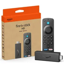 Android TV Box - Amazon Fire TV Stick HD 2024 - 8GB - Wifi 5 - Preto