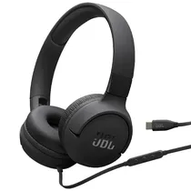 Fone de Ouvido JBL Tune 520C com Microfone e Cabo de 1.20 Metros - Preto