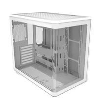 Gabinete Gamer, Aquario, Cooler Master Elite 600 E600-WGNN-S00, Mid Tower, ATX, Frontal e Lateral Vidro Temperado, Sem Fans, Branco