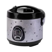 Olla Arrocera Eléctrica Smartfy PE02G 700W 1.8L 220V Negro - Gris