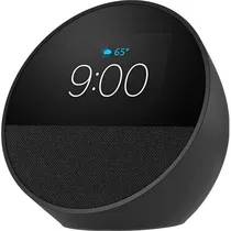 Speaker Amazon Echo Spot Alexa Smart 2024 com Relogio – Preto