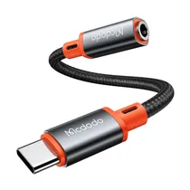 Mcdodo Cable CA-7561 USB-C A DC 3.5MM Black