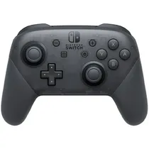 Controle Sem Fio Nintendo Pro Controller para Nintendo Switch - Preto/Transparente