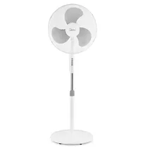 Ventilador de Coluna Midea FS40-11DA - 50W - 3 Velocidades - Altura Ajustável - 3 Pás - 220V 50/60HZ - Branco