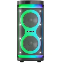 Caixa de Som Aiwa AWPOH5D 2 de 8" 800 Watts P.M.P.O com Bluetooth/USB/FM/ - Preta