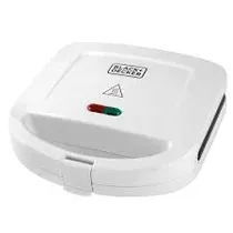 Black & Decker Sandwichera SM24520-Ar Plast Y Metal 760W 220V/50HZ Blanco