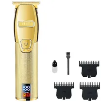 Máquina de Cortar Cabelo HTC At- 566 5 Watts Recarregável - Dourado