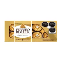 Bombom Ferrero Rocher Caixa 8 Unidades 100G