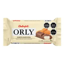 Chocolate Ambrosoli Orly Sabor Amêndoas 95G