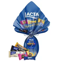 Ovo de Páscoa Lacta Favoritos 560G