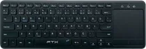 Teclado Sem Fio com Touchpad FTX FTXB023 - Preto (Espanhol)