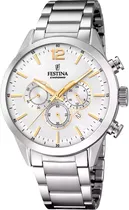 Relogio Festina Timeless Chronograph F20343-1 - Masculino