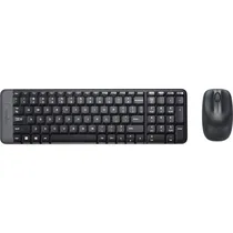 Teclado Kit + Mouse Sem Fio Logitech MK220 (Espanhol)