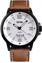 Relogio Skmei 9115 Black White - Masculino
