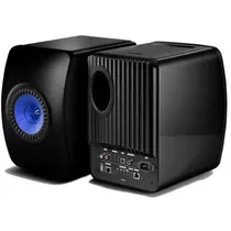 Kef Caixa LS50 Wireless Black Piano Par